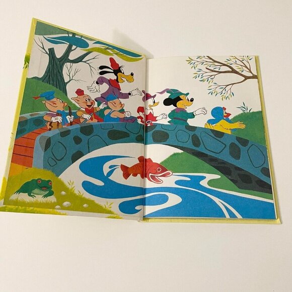 Vtg 1978 Disney Henny Penny and the Big Bad Wolf Wonderful World of Reading - Picture 8 of 16